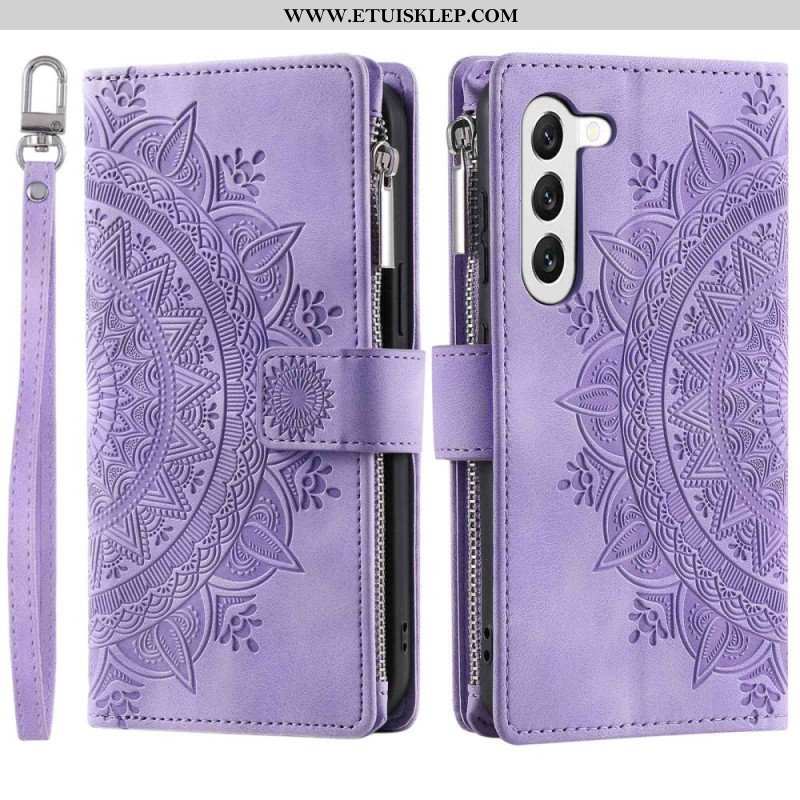 Etui Folio do Samsung Galaxy S23 5G Wielofunkcyjna Mandala